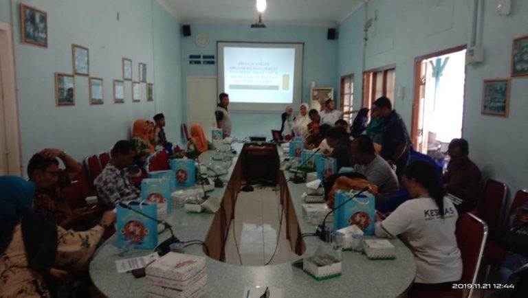 Wujudkan GERMAS, Dinkes KKA Adakan Rapat Penggalangan Ormas Dan Dunia Usaha