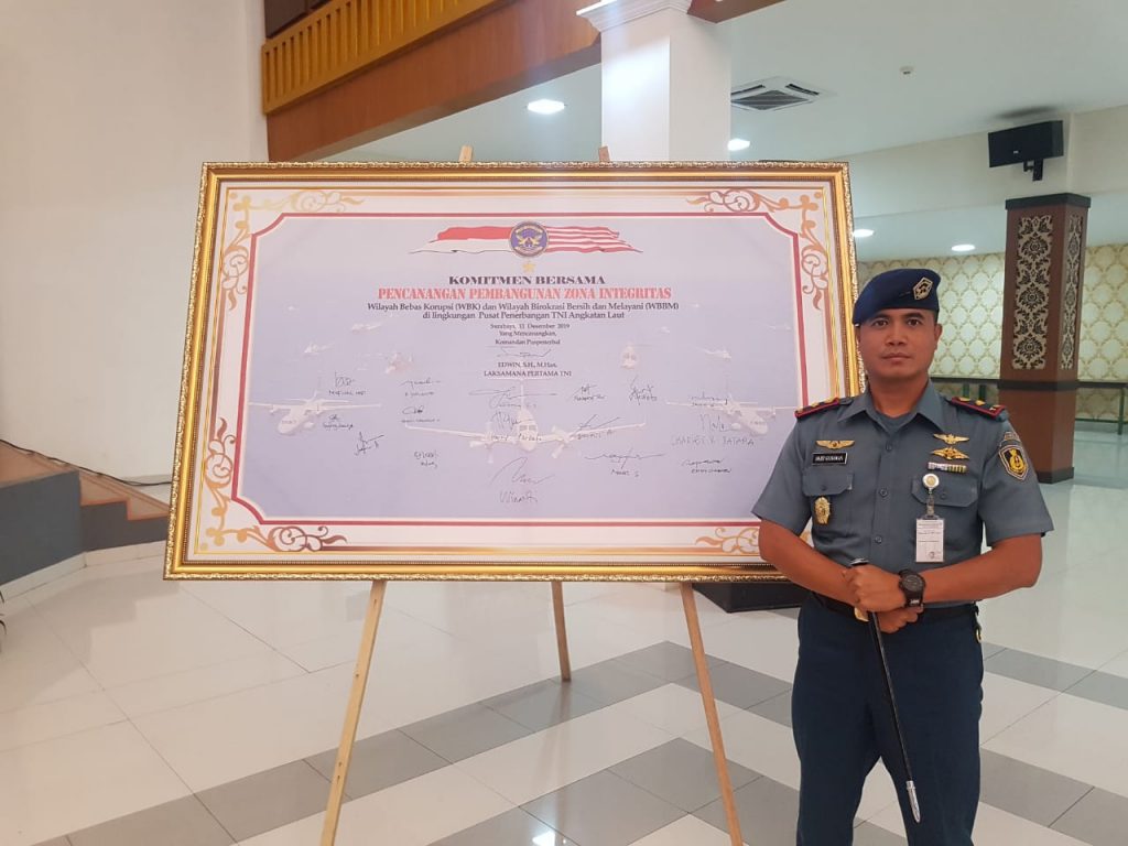 Pencanangan Zona Integritas (ZI) Menuju Wilayah Bebas Korupsi Dan Wilayah WBBM Jajaran Puspenerbal 02