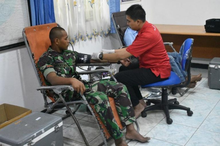 Donor Darah Yonif 611, Implementasi Bakti TNI Bagi Rakyat