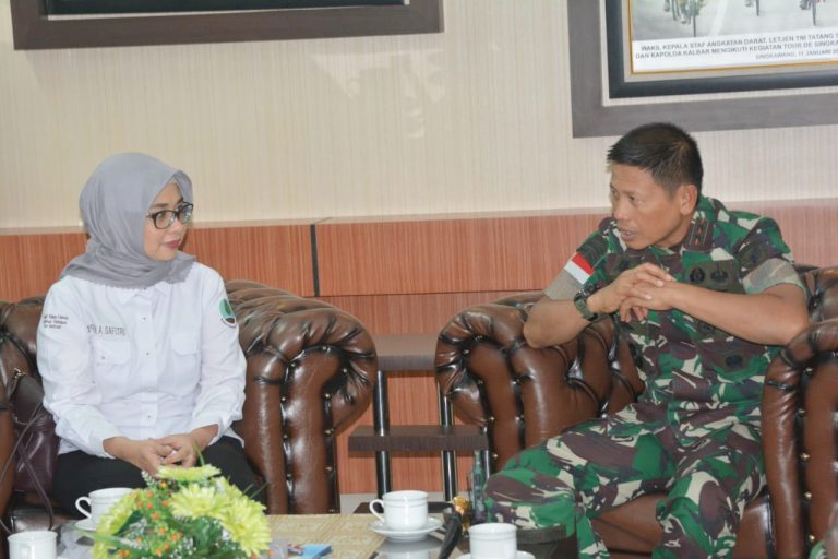 Pangdam XII/Tpr Terima Kunjungan dari Deputi III BRG RI