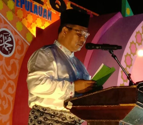 Bupati Buka MTQ VI Anambas