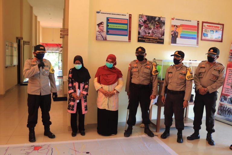 Polres Dan Tim Gustu Covid-19 Anambas Latihan TFG