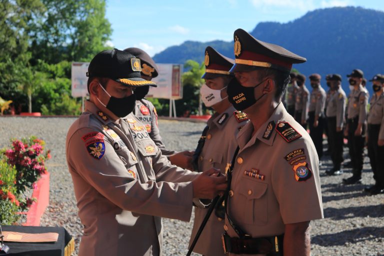 Sertijab Kasat Intelkam Polres Kepulauan Anambas