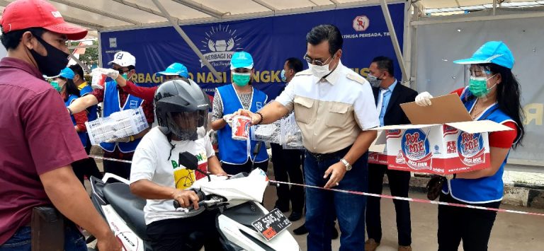 Hadiri Acara Apindo Peduli, Soerya: Mari Membangun Kebersamaan dan Saling Berbagi