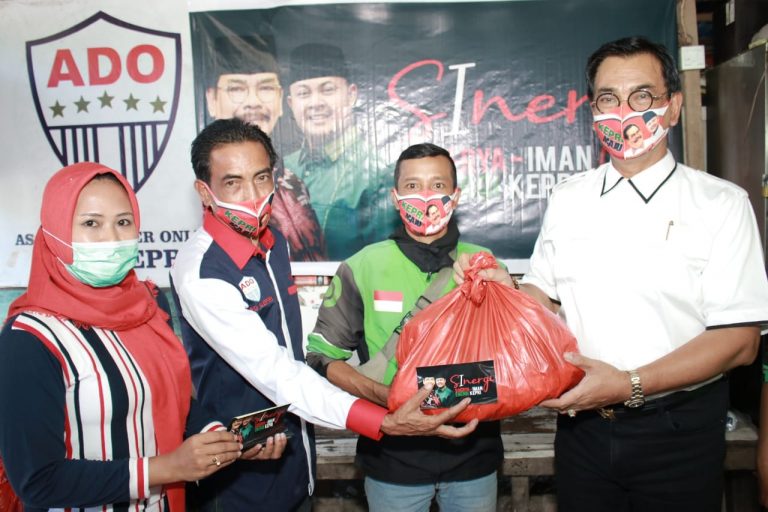 Peduli dan Terus Berbagi, H.M Soerya dan ADO Kepri Saling Menyemangati