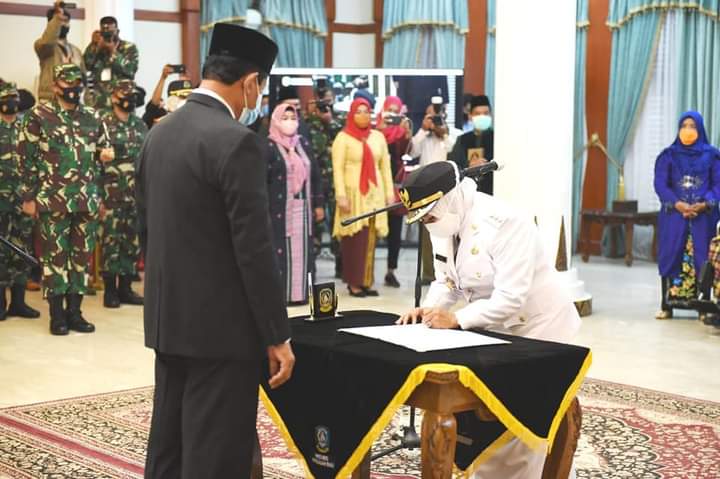 Hj Rahma Resmi Jabat Wali Kota Definitif Tanjungpinang