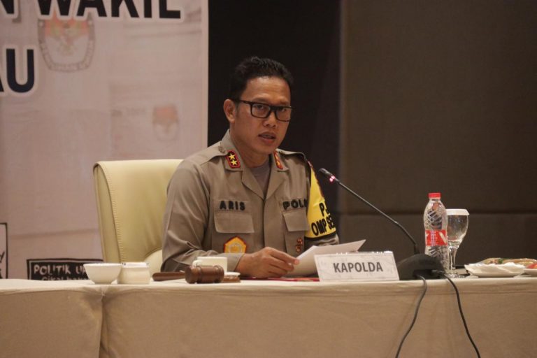 KAPOLDA KEPRI HADIRI RAKOR KESIAPAN PILKADA SERENTAK SE-PROVINSI KEPRI