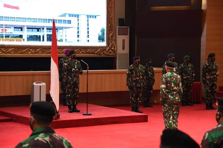Panglima TNI Terima Laporan Korps Kenaikan Pangkat Puluhan Pati TNI
