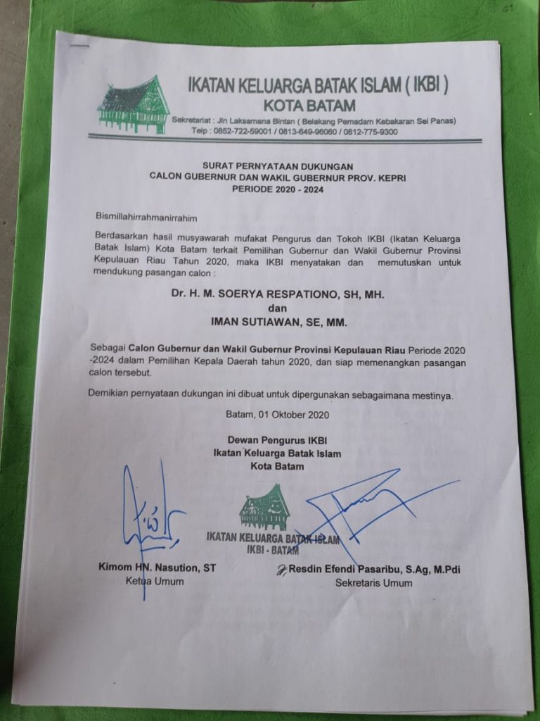 Beranggotakan 100.000 Orang, IKBI Siap Menangkan Soerya – Iman dan Lukita – Basyid