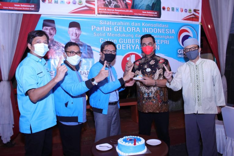 Partai Gelora Batam Pastikan All Out Menangkan Soerya-Iman