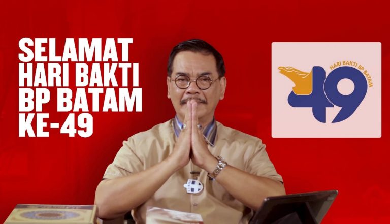 Soerya Respationo Sampaikan Selamat Hari Bakti BP Batam ke-49 Tahun