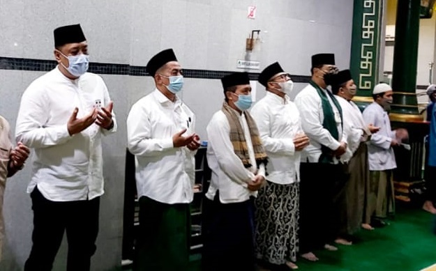 Soerya Respationo Hadiri Peringatan Maulid Nabi di Masjid Nurul Yaqin
