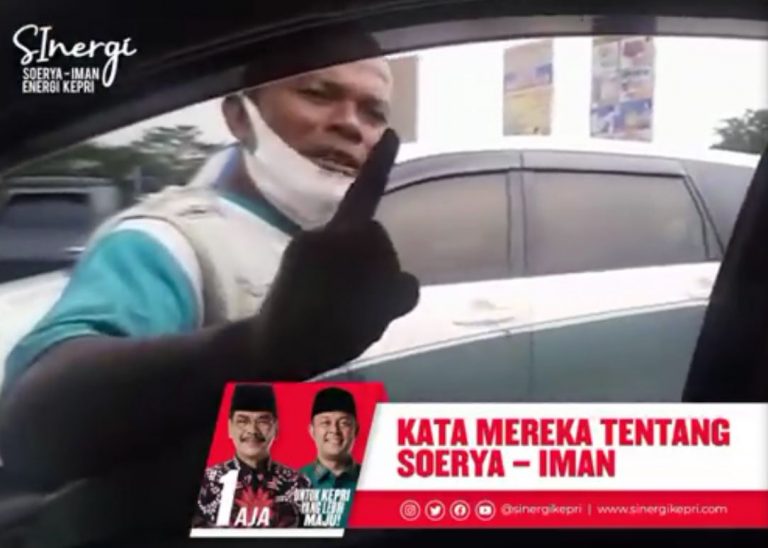 Pedagang Asongan: Pak Soerya Itu Merakyat, Sudah Saatnya Dia yang Memimpin Kepri