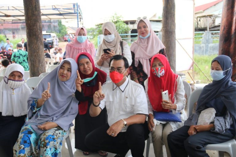 Silaturahmi ke Pondok Tani Tembesi, Soerya Respationo Disuguhi Ubi Rebus