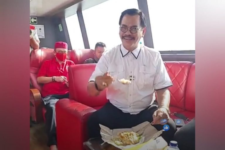Sosok Sederhana dan Merakyat, Soerya Respationo Santap Nasi Rames