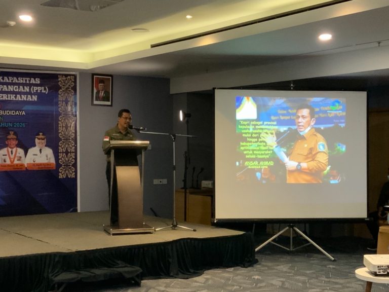 DKP Kepri Beri Pembekalan Budidaya Perikanan pada Tenaga PPL Se-Kepri