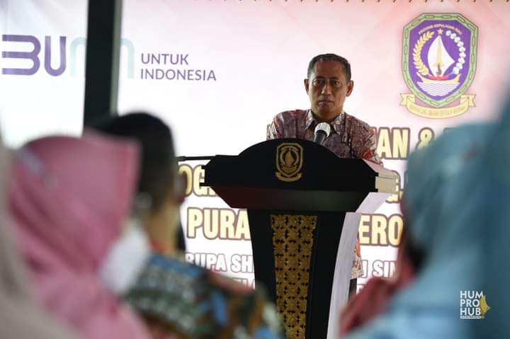 Pj. Sekdaprov Lamidi Bersama Ketua PKK  Resmikan Rumah Singgah Korban KDRT