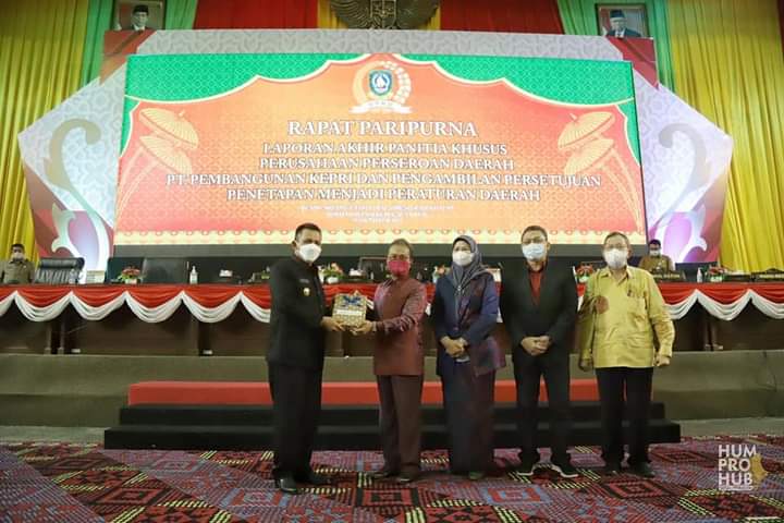 Peraturan Daerah PT (Perseroda) Pembangunan Kepri Disahkan