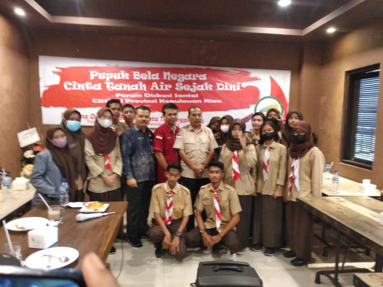 Cindai Kepri Gelar Dialog Bela Negara Bersama Pelajar Se-Kota Tanjungpinang