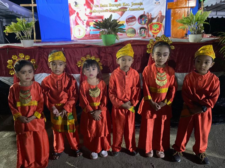 Murid PAUD Kasih Ibu Letung ikut Meriahkan Pagelaran Seni Budaya