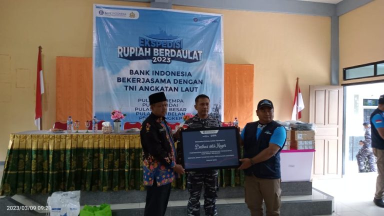 Lanal Tarempa Pastikan Rupiah Tetap Berdaulat di Pulau Terluar dan Perbatasan