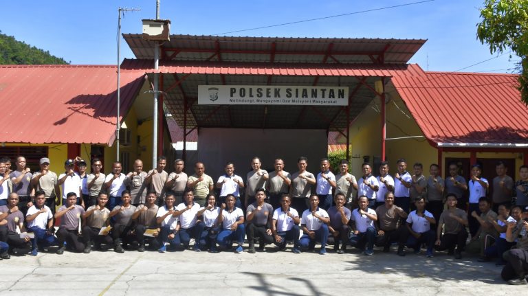 Olahraga Bersama, Soliditas dan Sinergitas TNI – POLRI di Daerah Perbatasan