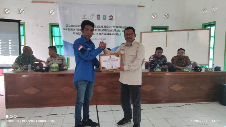 HNSI Anambas Berikan CSR Awards 2023 Kepada Medco E&P Natuna Ltd