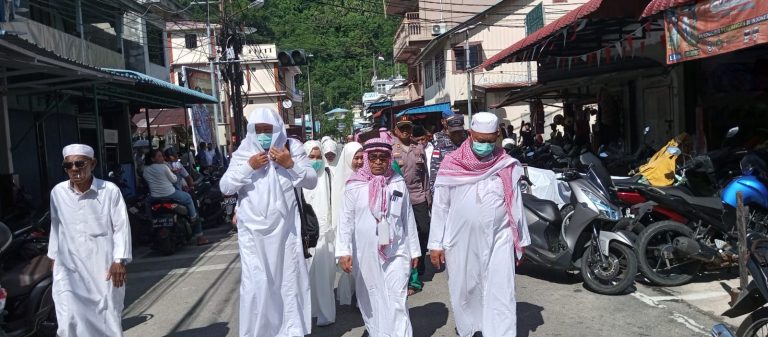 48 Jema’ah Haji Asal Kepulauan Anambas Tiba di Tarempa.