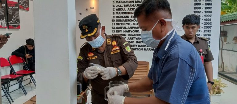 Cabjari Natuna di Tarempa Musnahkan BB 11 Perkara
