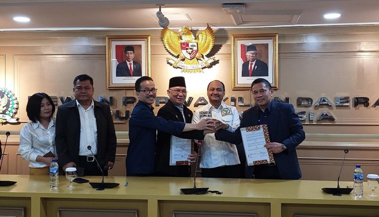 PPWI dan LSP Pers Indonesia Teken MoU di Kantor DPD RI
