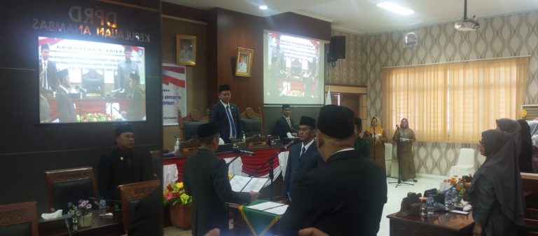 Ketua DPRD Anambas, Asnidar Tidak Hadiri Pelantikan Imran PAW Siti Bayu