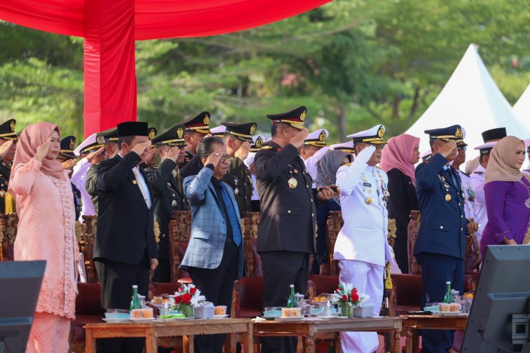 Ketua DPRD Kepri Hadiri Upacara Peringatan HUT TNI Ke-78