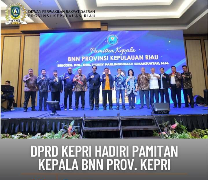 DPRD Kepri Hadiri Pamitan Kepala BNN Prov.Kepri