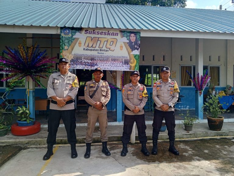 Polres Bintan Lakukan Pengamanan MTQH ke-13 Tahun 2024