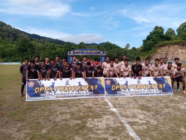 44 Tim Sepak Bola Bakal Bertanding di Turnamen Cup IV Desa Genting Pulur
