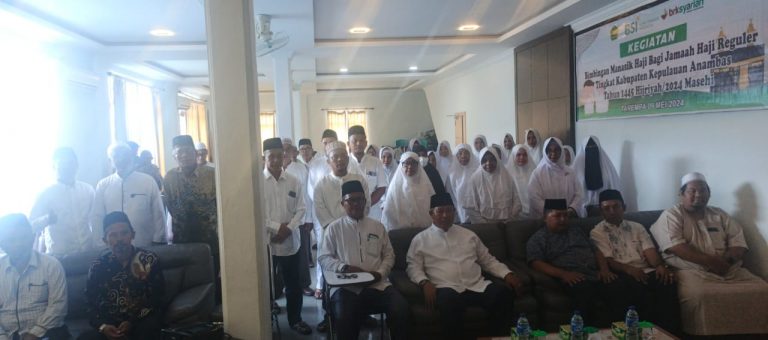 Jelang Keberangkatan, Pemkab Anambas Laksanakan Pemantapan Manasik Haji 1445 H/2024 M