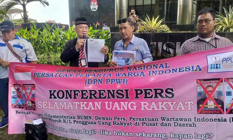 PPWI KPK-kan Menteri BUMN, Dewan Pers, dan PWI