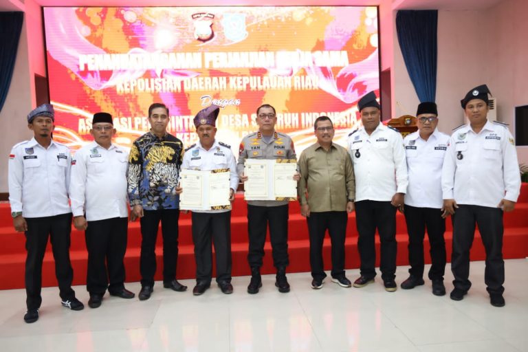 Tingkatkan Ketahanan Pangan Dan Keamanan Desa, Polda Kepri Dan APDESI Bekerja Sama