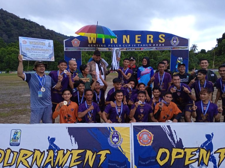 Ketua ASKAB Anambas Apresiasi Pelaksanaan Turnamen Cup IV Desa Genting Pulur