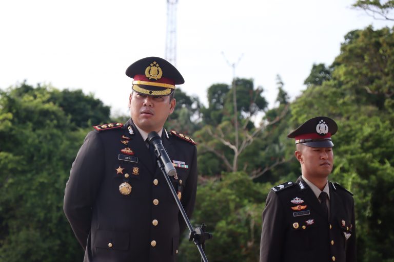 Kapolres Kepulauan Anambas Pimpin Upacara Memperingati Hari Lahir Pancasila