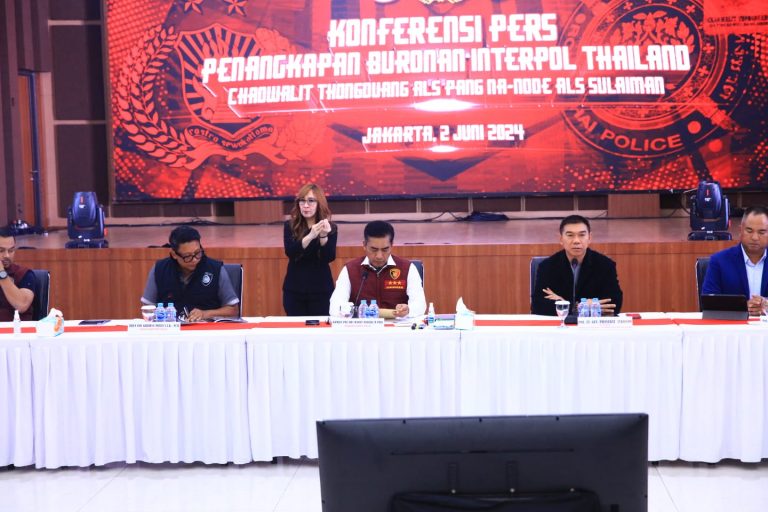 Gerak Cepat Polri Tangkap Buronan Thailand Paling Dicari