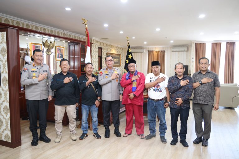 Kapolda Kepri Terima Kunjungan DPP Perpat Bintan Dan LAM Bintan