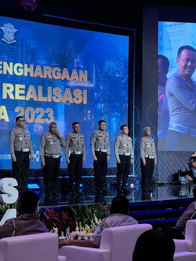 Ditlantas Polda Kepri Juara 1 Realisasi PNBP Kategori Zona C