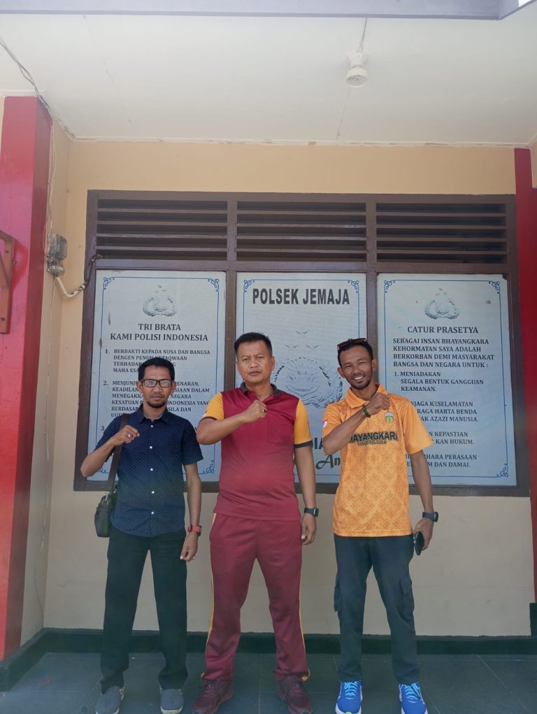 Awak Media Silahturahmi Bersama Kapolsek Jemaja