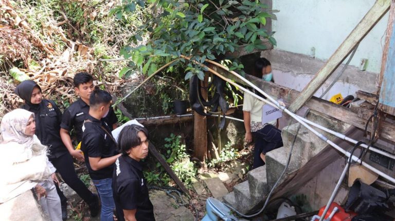 Satreskrim Polres Anambas Reka Ulang Pembunuhan Bayi Oleh Ibu Kandungnya