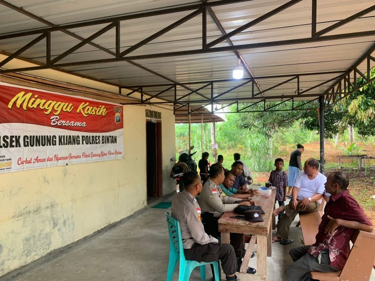 Minggu Kasih, Polres Bintan Imbau Menjaga Kamtibmas Menjelang Pilkada