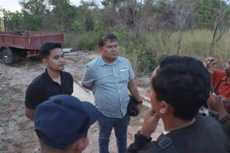 Polres Bintan Razia Lokasi Tambang Pasir Ilegal