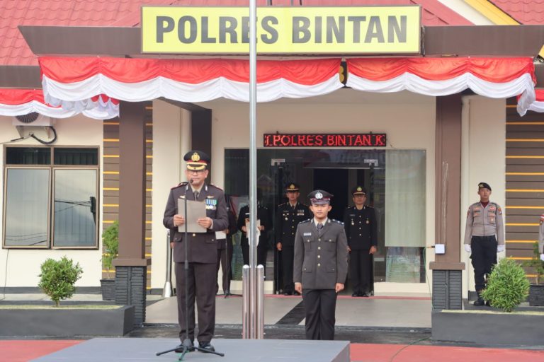 Polres Bintan Laksanakan Upacara Hari Kemerdekaan RI ke-79