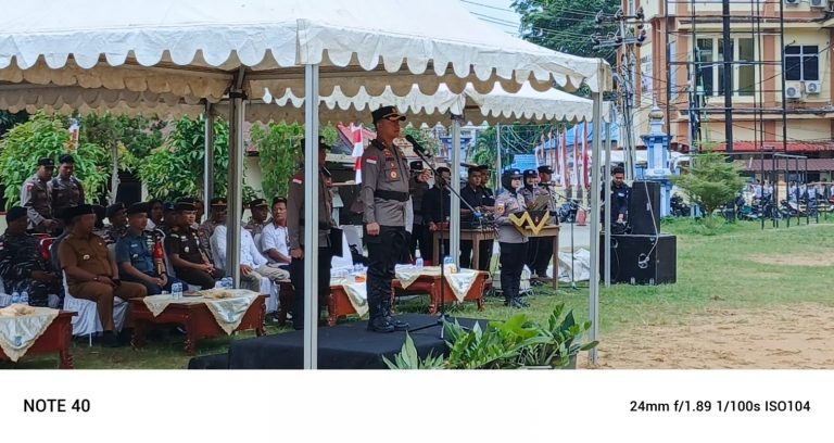 Kapolres Kepulauan Anambas Tegaskan Perkuat Sinergi Pengamanan Pilkada Serentak