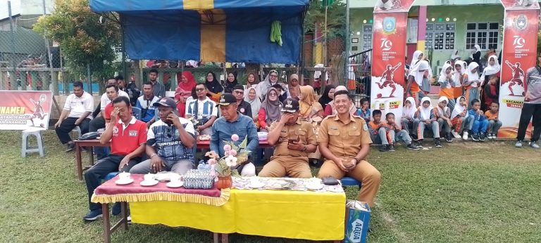 Pertandingan Antar Pelajar Meriahkan HUT RI di Kecamatan Jemaja